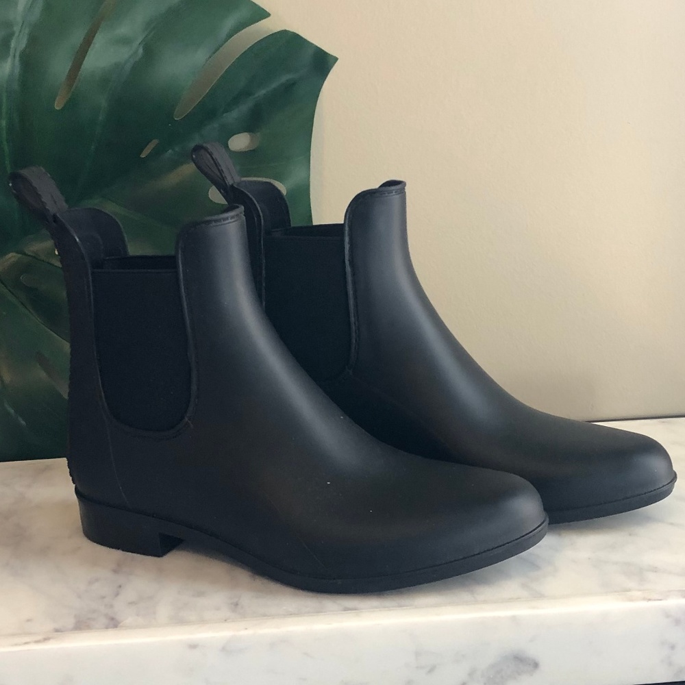 Sam Edelman Tinsley Rain Boot/Matte Black/Size 7